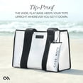 thumbnail image 4 of Bolso Tote de gelatina cromado plateado Case-Mate, impermeable, para mujer, 4 of 8