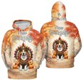 thumbnail image 3 of Happy Thanksgiving Jack Russell Terrier Turkey Costume Pumpkins Autumn Leaves All Over Print 3D Hoodie Unisex Merch Hoodies Parson Jack Dog Lover - 13014, 3 of 6