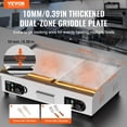 thumbnail image 2 of Plancha eléctrica comercial VEVOR mejorada 2800 W 29", 2 of 9