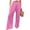 Red, variant on Womens Striped Palazzo Pants | Smocked High Waisted Wide Leg Trousers Pants for Women, Casual Summer Fall Stylish Pants with Pockets