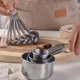 thumbnail image 4 of Juego De Tazas Medidoras, Escala Transparente De Acero Inoxidable, Juego De Cucharas Y Tazas Medidoras Fáciles De Usar, 12 Piezas Duraderas Para Cocinar, 4 of 7