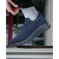 thumbnail image 3 of SILLENORTH Men's Mesh Athletic Sneakers Slip on Walking Shoes Breathable Comfort, 3 of 9