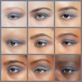 thumbnail image 4 of Sombra de ojos Pure Ziva, azul marino, gris, gris, plata mate, opaca, 4 of 9