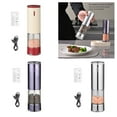 thumbnail image 2 of 3. Smart-Coarseness Electric Salt Grinder, ABS Body & Seasoning Technology for Cooking Enthusiasts, 2 of 9