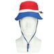 thumbnail image 1 of Sombrero para el sol para niños, multiusos, protección UV, transpirable, resistente al viento, de ala ancha, para viajes al aire libre y playa., 1 of 14