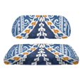 thumbnail image 2 of Pzuqiu 2-Piece Geometric Design Golf Cart Seat Covers - Breathable Washable Universal Set for 2-Seater Golf Carts, Protective Durable Seat Covers, 2 of 10