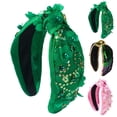 thumbnail image 4 of CYSFASHION Head Bands for Women Non-Slip Headband Stretchy Hair Band Trendy Fashion Accessories Green, 4 of 9