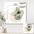 thumbnail image 4 of Designart - Abstract Landscape Of Mountains Moon and Tree - Mid-Century Modern Canvas Wall Art Print, 4 of 4