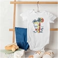 thumbnail image 4 of Dennis The Menace Hawaii Surfer Romper Boys or Girls Infant Baby Brisco Brands NB, 4 of 6