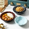 thumbnail image 5 of Small Round Baking Dish, Colorful Ceramic Baking Dish, Home Microwave Baked Rice Bowl, Round Ceramic Pie Plate, 5 of 6