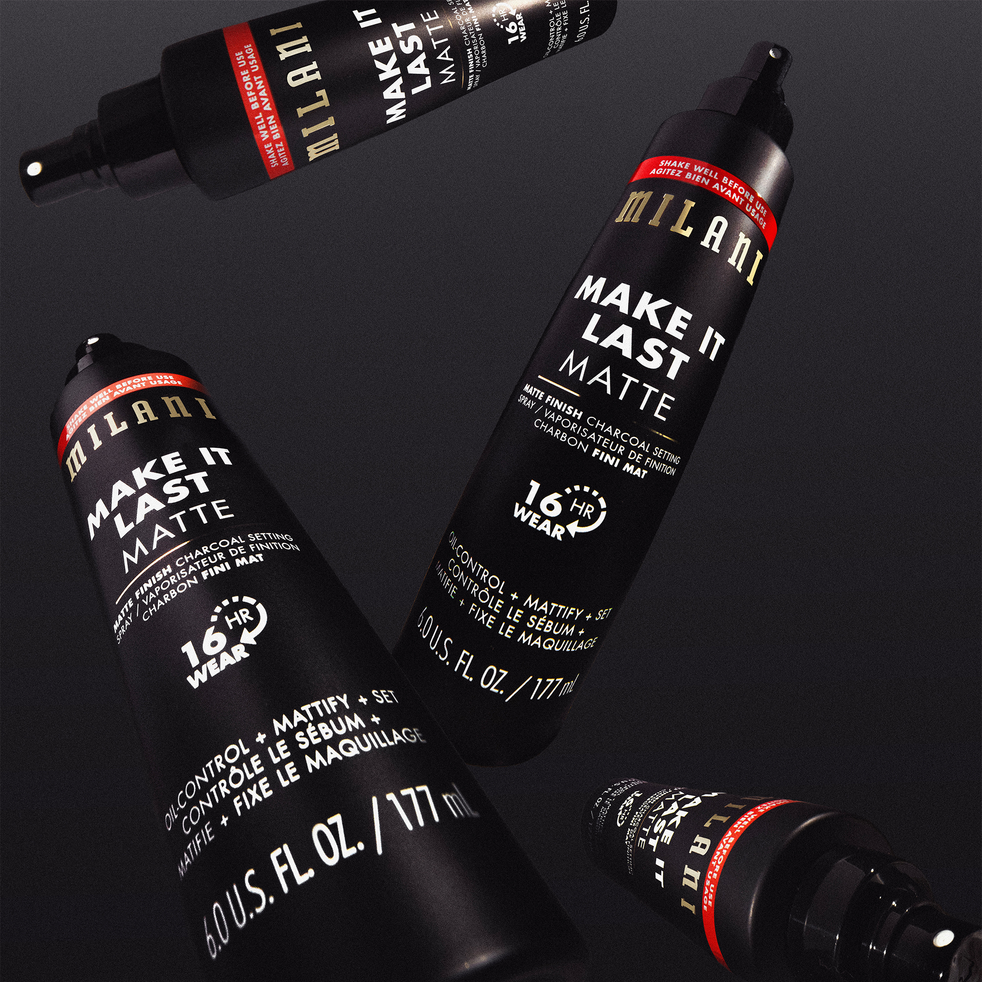 Milani Make It Last Charcoal Jumbo XL Setting Spray photo 3