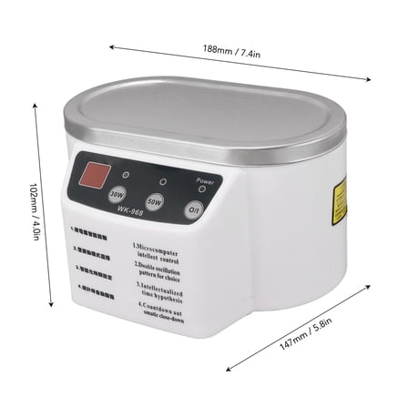 Professional Ultrasonic Cleaning Machine For Jewelry, Watches,  Electronics, Compact  Powerful