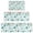 Pioneer Flower Floral-3, variant on Pioneer Flower Floral Print Pattern Kitchen Rugs Sets Of 3,Kitchen Runner Rugs Non Skid Washable,Decorative Kitchen Floor Mats for Kitchen,Sink,Laundry,17"x30" 17"x47" 17"x59"