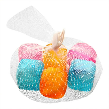 

QYZEU Wash Dish Brush Sour Cherries Reusable Ice Cubes 6 Packs Of Ice Cubes for Picnic Food Preservation And 6Ml