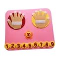 thumbnail image 2 of Juguetes de Aprendizaje de Matemáticas Baoblaze Tablero de Actividades Contando Rosa, 2 of 8