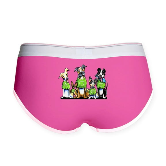 CafePress - Adopt Shelter Dogs Women's Boy Brief - Women's Novelty Briefs, Size S-XL