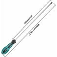 thumbnail image 2 of 2 Packs 12 Inches Long Slotted and Screwdriver Flat Blade Screwdriver Magnetic Screwdriver with Rubber Handle, 2 of 5