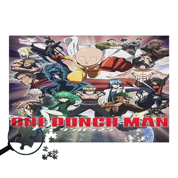 One Punch Man: Wanpanman Wooden Photo Puzzle.300 Pieces