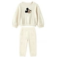 thumbnail image 3 of Mickey Mouse Toddler Girl Quilted Jogger Set, Sizes 12 Months-5T, 3 of 6