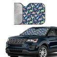 thumbnail image 4 of Bingfone Dinosaur Car Windshield Sun Shade Protector Keep Your Vehicle Cool Sun Shield Visor Cover Foldable for Car Truck SUV-Medium, 4 of 8