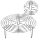 thumbnail image 3 of Soporte de rejilla para olla a presión de acero inoxidable multifunción, resistente, para cocinar al vapor, para ollas y sartenes, estilo 2, corto, 3 of 8