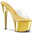 thumbnail image 2 of ADORE-701, 7'' Stiletto Heel Slide Sandal, 2 of 2
