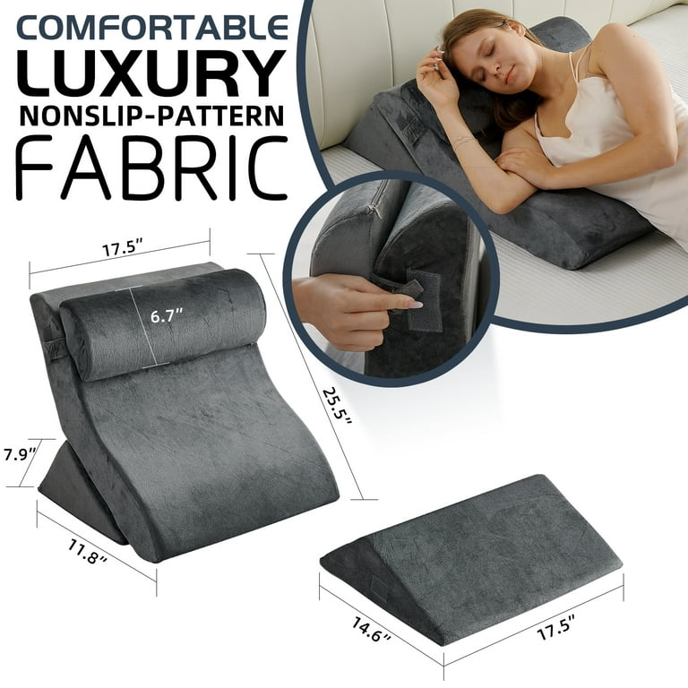 Luxury Chic Wedge Pillow