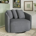 Beautiful Drew Chair by Drew Barrymore, Charcoal Boucle - Walmart.com