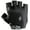 Black, variant on Zol Sprinter Cycling Gloves with Gel pads (Large, Red)