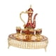 thumbnail image 5 of Juego de taza de café turco y tetera para regalo de boda, mesa de comedor para sala de estar Rojo, 5 of 9