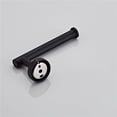 thumbnail image 1 of Household 304 Stainless Steel Black Toilet Paper Holder Stainless Silver Towel Rack Paper Towel Rack Set Bathroom, 1 of 9