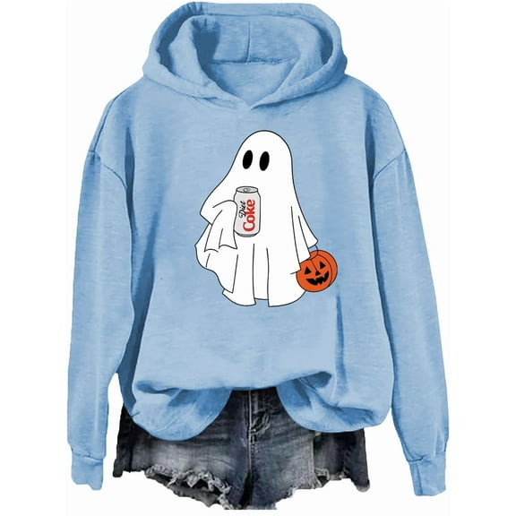 Halloween Diet Coke Ghost Hoodie, Diet Coke Ghost Sweatshirt Coke Lover Pullover Shirts