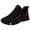 Red #011, variant on Women's Platform Hidden Wedges Sneaker Breathable Lightweight Mesh High Top Slip On Athletic Walking Shoes Fashion High Heel Work Sneaker Loafer for Women, 39