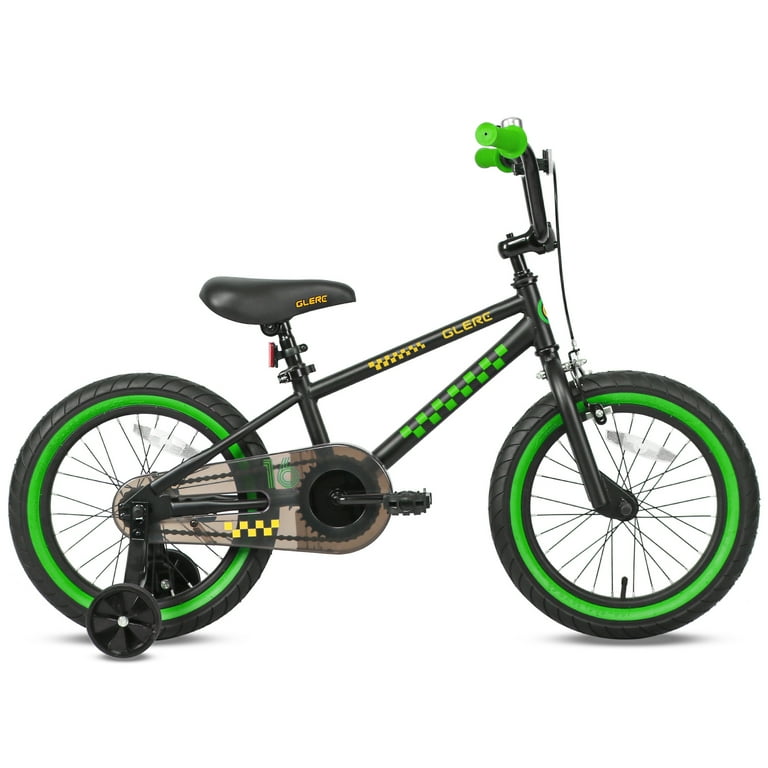 【Glerc】NuNu 　16インチ　 子ども用自転車 　BMXスタイル自転車 Glerc NuNu 16 Inch Kids Bike Ages 4 5 6 7 Years Old Little