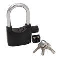 thumbnail image 1 of Candado con alarma de aleación de aluminio con núcleo de cobre lleno, cerradura antirrobo antioxidante, cerradura para puerta de motocicleta, cerradura para gabinete, 1 of 5