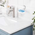 thumbnail image 5 of Ventouse Porte-Savon Sans Perçage et Réutilisable 1 Seconde d'Installation Douche Porte-Savon 360° Rotation Impossible 5 Kg Porte-Carreaux de Charge Douche Mur Salle de Bain, 5 of 5