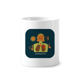 thumbnail image 1 of Fumar mata logo Cepillo de dientes titular de la pluma Mug de ceramica blanca taza 350ml, 1 of 2