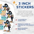 thumbnail image 2 of (3 Pack) Cool Penguin Decals - Laptop Decal - Sarcastic Penguin - 3 Inches On Longest Side - Easy Peel & Apply - Made in USA - 3MCS0921, 2 of 7