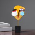 thumbnail image 3 of Chic abstracto cara escultura ornamental figurita Oficina gabinete Sunnimix Escultura abstracta, 3 of 7