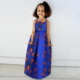thumbnail image 2 of EnJoCho Toddler Baby Girls African Dashiki Traditional Style Sleeveless Strap Dress Ankara Princess Backless Dresses Outfits 1-6Y Baby Kids Summer Casual Dresses Cute Girl Party Wear Clothes, 2 of 8