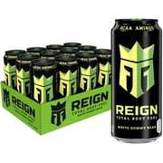(12 Cans) Reign White Gummy Bear 16 oz
