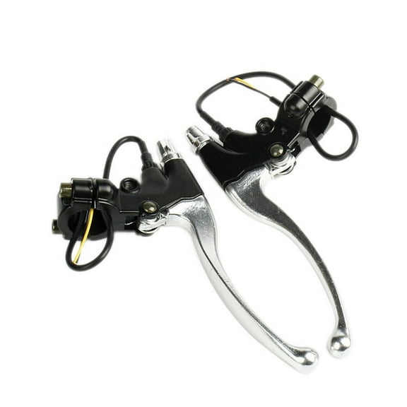 1 Pair Electric Bike Brake Lever Bicycle Handle Brakes Cut- Brake Levers Cycling Parts for Electric Bike Scooter