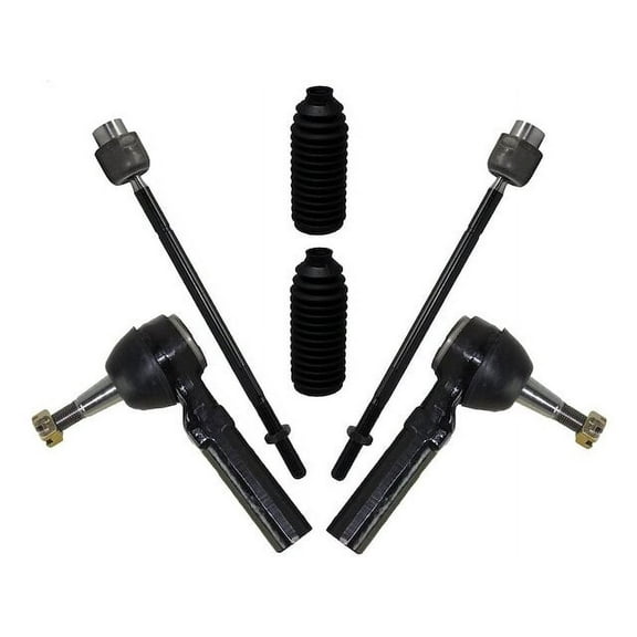 Front Tie Rod End Set - Compatible with 2000 - 2013 Chevy Impala 2001 2002 2003 2004 2005 2006 2007 2008 2009 2010 2011 2012