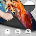 thumbnail image 3 of Cauagu Color Splash Fox Portrait Pattern Car Floor Mat Set of 4,Car Carpet Mats Car Mats with Anti-Slip Backing & Driver Heel Pad Universal Fit for Cars/Trucks/SUV/Vans, 3 of 6