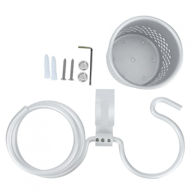 Soporte Para Secador De Pelo Save Space, Soporte Para Secador De Pelo Para Accesorios De Baño, Para El Hogar Para El Hotel Para El Inodoro Para El Baño Cergrey Hair Dryer Holder