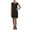 Very Black, variant on Nanette Nanette Lepore Womens Sleeveless Knee-Length Wear to Work Dress Black 8