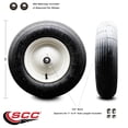 thumbnail image 2 of 16" UNV Wheelbarrow Wheel w/5/8" Bore - Spacers for 3" to 6" Hub Length Included, 2 of 2