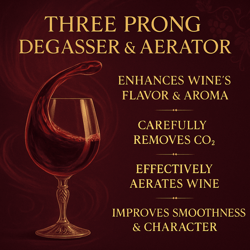 LD Carlson Three Prong Degasser & Aerator