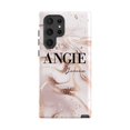 thumbnail image 1 of Personalised Liquid Marble Name Samsung Galaxy S22 Ultra Case,iPhone 15 Pro, 1 of 4