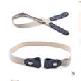thumbnail image 1 of xiaxaixu Unisexe Réglable Ceinture Invisible Boucle-Libre Élastique Taille Fine, 1 of 2
